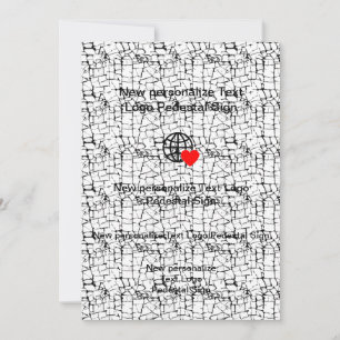 New Flat Invitation Customise your own