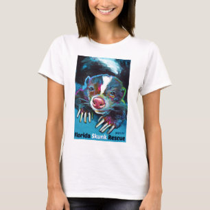 New Florida Skunk Rescue Design T-Shirt