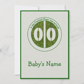 New Football Player Arrived Announcement