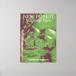New Forest, Hampshire, England Canvas Print