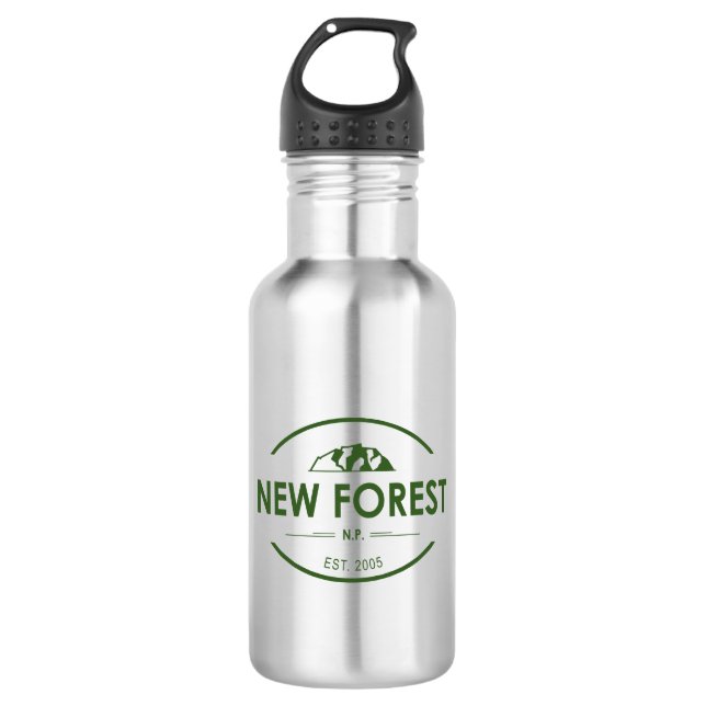 New Forest National Park 532 Ml Water Bottle (Front)