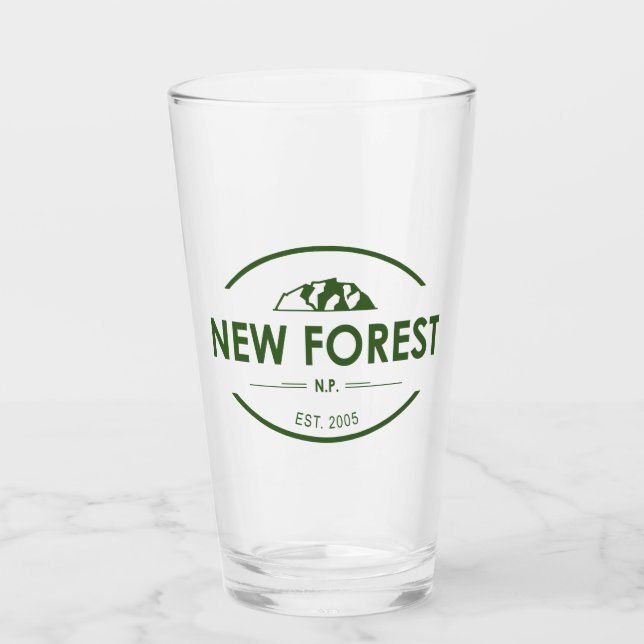 New Forest National Park Glass (Front)