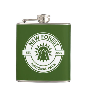 New Forest National Park Hip Flask