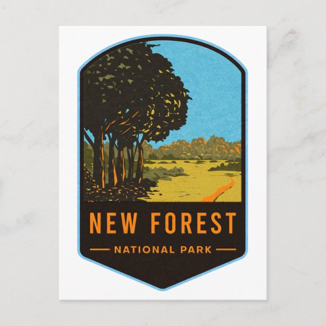 New Forest National Park Postcard (Front)
