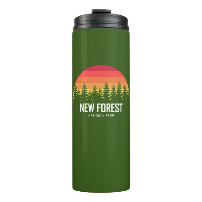 New Forest National Park Thermal Tumbler (Front)