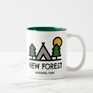 New Forest National Park Two-Tone Coffee Mug