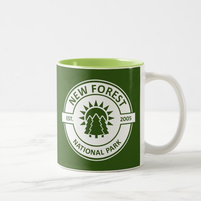 New Forest National Park Two-Tone Coffee Mug (Right)