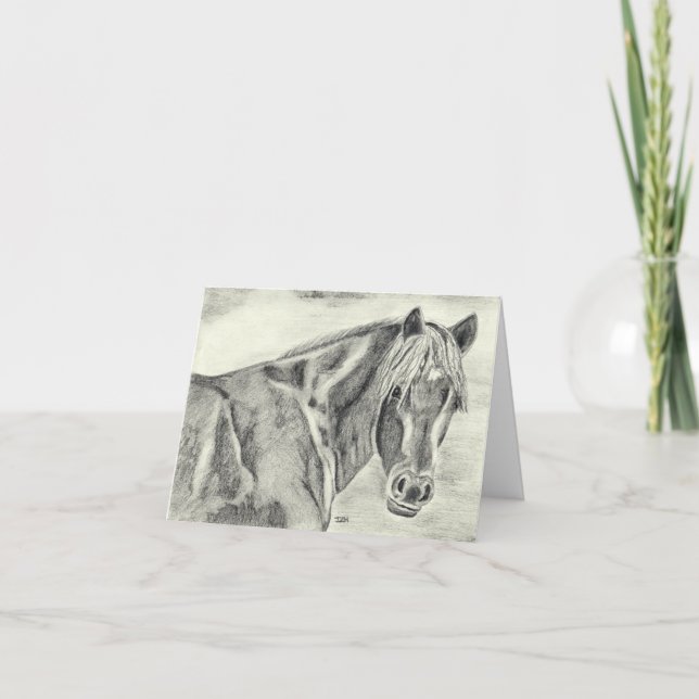 New Forest Pony (a237) Card (Front)
