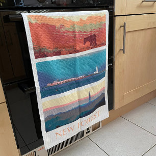 New Forest Tea Towel