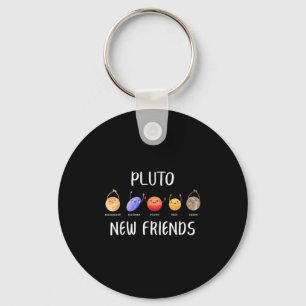 New Friends Dwarf Planets Funny Astronomy Science Key Ring
