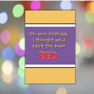 New! Fun & Laughs Birthday Card