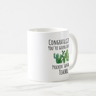 New Future Teacher Congratulations Gift Coffee Mug