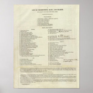 New general atlas 3 poster