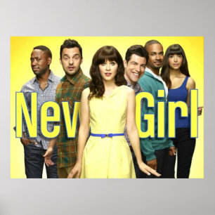 new girl poster