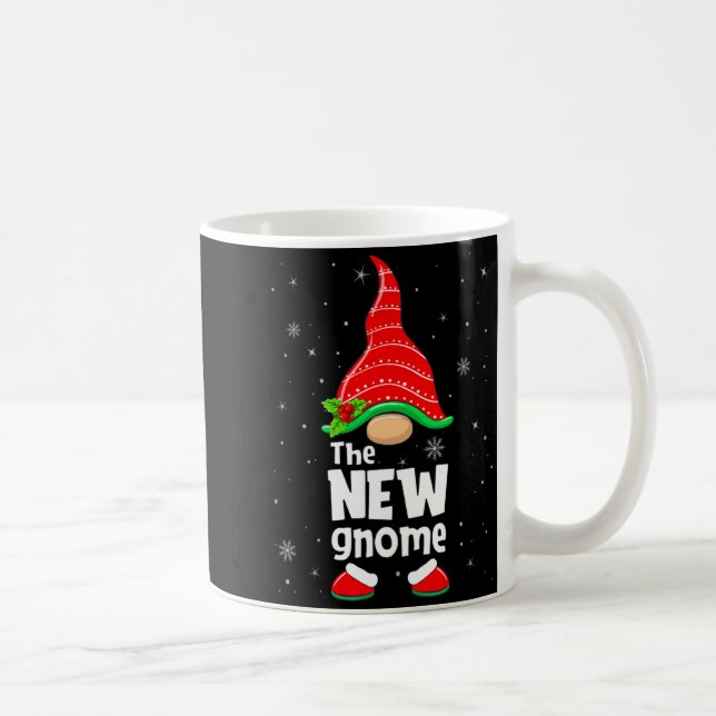New Gnome Matching Family Group Christmas Party Pa Coffee Mug (Right)