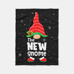 New Gnome Matching Family Group Christmas Party Pa Fleece Blanket