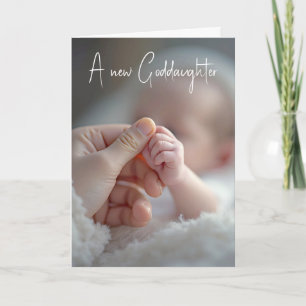 New Goddaughter Congratulations Card