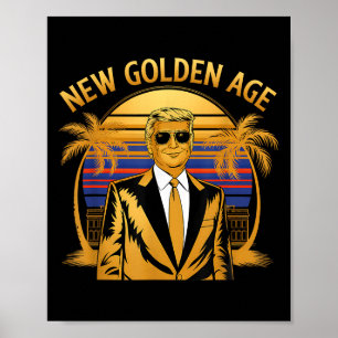 New Golden Age Of America Usa Flag Inauguration 20 Poster