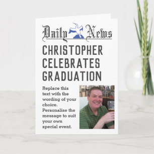 New Graduate - Graduation Card to Personalize
