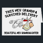 New Granddaughter - New Grandpa<br><div class="desc">New Grandpa Gifts: Funny New Grandpa gift designs. Buy this New Grandfather Gift. This unique New Grandfather Gift can be given anytime baby shower, Grandparents Day, Father's Day, Grandpa's birthday, Christmas or any holiday. New Grandfather gifts would be appreciated by any New Grandfather anywhere. Being a New Grandpa Rocks! Click...</div>