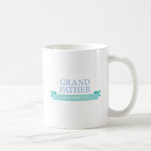 New GrandFather,Grandparents' Day Personalise Year Coffee Mug