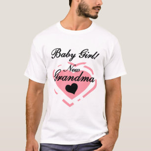 New Grandma Baby Girl Tshirts and Gifts