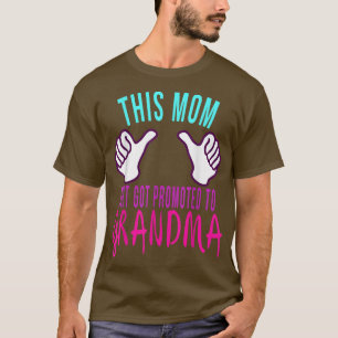 New Grandma Baby Shower Gender Reveal Party Funny T-Shirt
