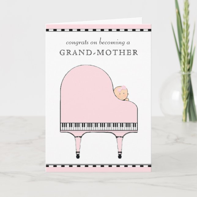 New Grandma Congrats Card (Front)