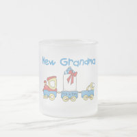 New Grandma of Boy-Train Tshirts and Gifts
