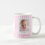 New Grandma Photos Name  Coffee Mug<br><div class="desc">Hello Grandma Grandpa coffee mug -- welcomes the newborn and with important data -- her name and date of birth -- along with two photos. Talk about a keepsake! Yes, easily change to Hello Mum or Dad -- the baby gifl has arrived. And, there is, of course, one in blue...</div>