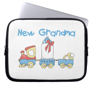 New Grandma-Train Gifts Laptop Sleeve