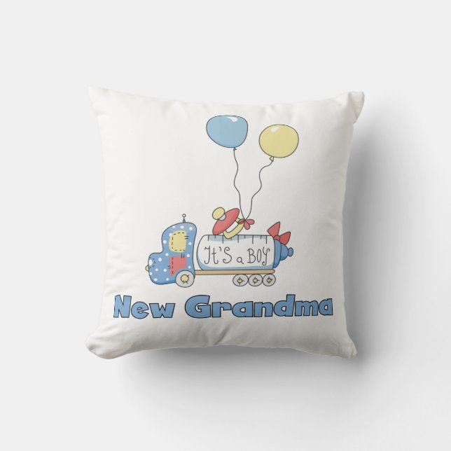 New Grandma Truck It's a Boy Gifts Cushion (Front)
