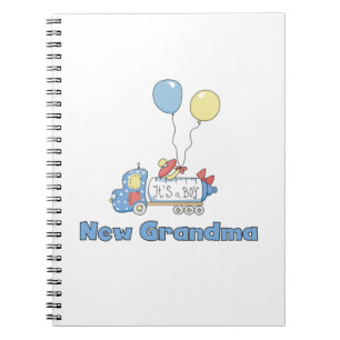 New Grandma Truck It's a Boy Gifts Notebook