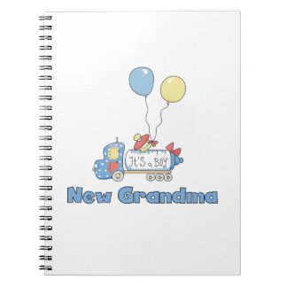 New Grandma Truck It's a Boy Gifts Notebook