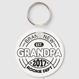 New Grandpa 2017 Key Ring