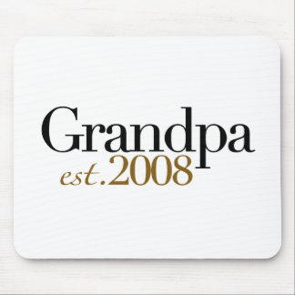 New Grandpa Est 2008 Mouse Mat