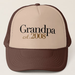 New Grandpa Est 2008 Trucker Hat