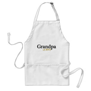 New Grandpa est 2011 Standard Apron
