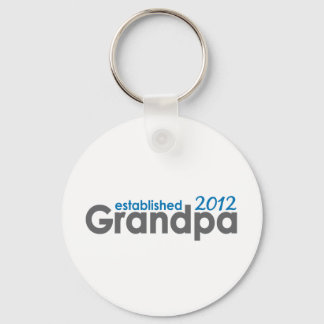New Grandpa established 2012 Key Ring
