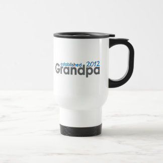 New Grandpa established 2012 Travel Mug