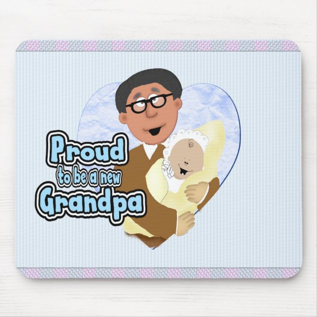 New Grandpa Mouse Mat (Front)