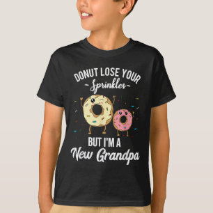 New Grandpa Pregnancy Reveal Funny Meme Baby Annou T-Shirt
