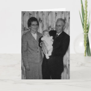 New Grandparents Card (customisable)