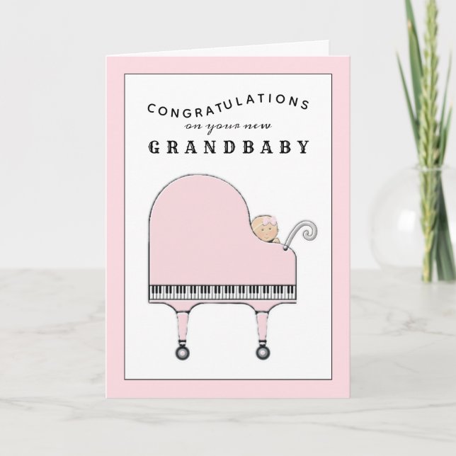 New Grandparents Congrats Card (Front)