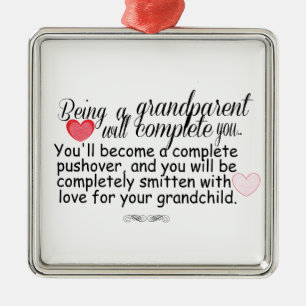 New Grandparents Metal Tree Decoration