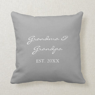 New Grandparents Personalised Announcement Pillow