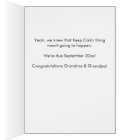 New Grandparents To Be Pregnancy Announcement