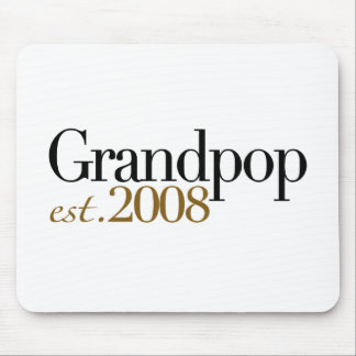 New Grandpop Est 2008 Mouse Mat
