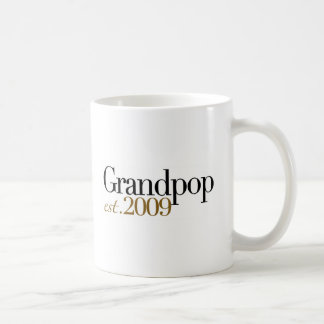 New Grandpop Est 2009 Coffee Mug