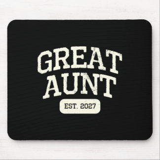 New Great Aunt Est 2027 1st First Time Pregnancy Mouse Mat